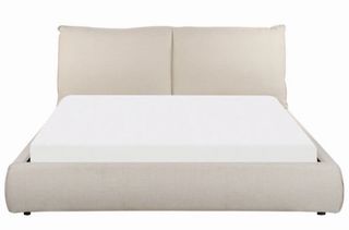 Cama Tela VINAY 160 x 200 cm Beige