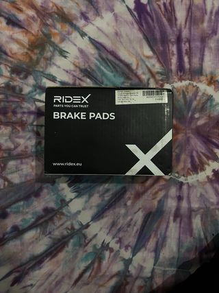 Correa auxiliar, Pastillas delanteras t traseras