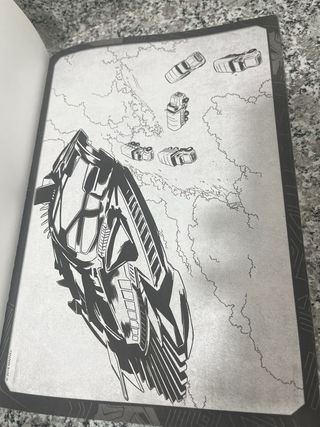 Black Panther libro para colorear