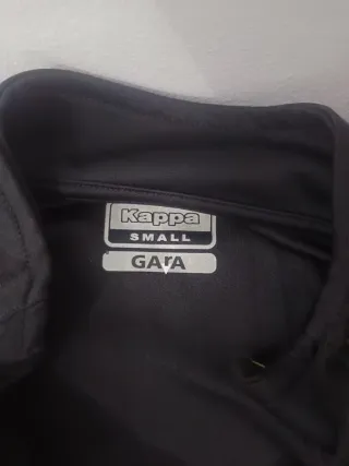 Chándal Kappa Negro y Verde