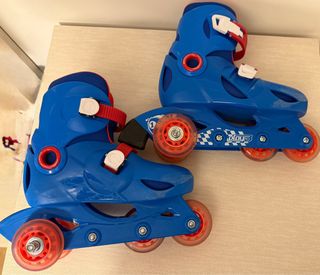 Patines en línea Oxelo Play 3 Azules Talla 30-32