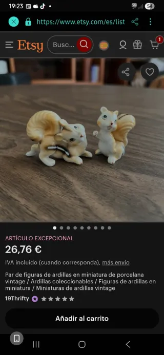 Lote Figuritas Porcelana Antiguas Vintage Animales