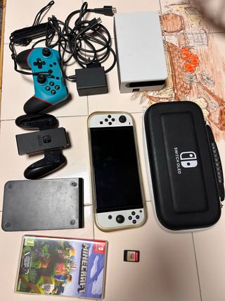 Nintendo Switch OLED Blanca + Accesorios