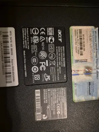 Portátil Acer 5535 Azul Marino