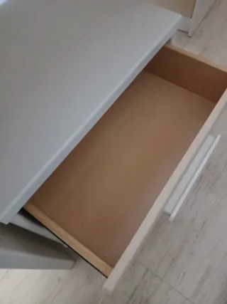 Mesa estudio con cajonera extraíble