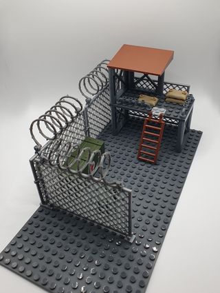 Base militar compatible Lego