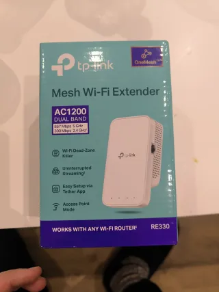 Repetidor wifi TP-Link AC1200 Mesh Wi-Fi Extender