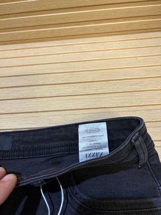 Falda tejana Zizzi negra talla M