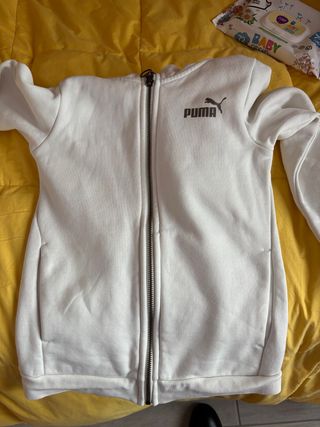 Felpa Puma bianca nuova