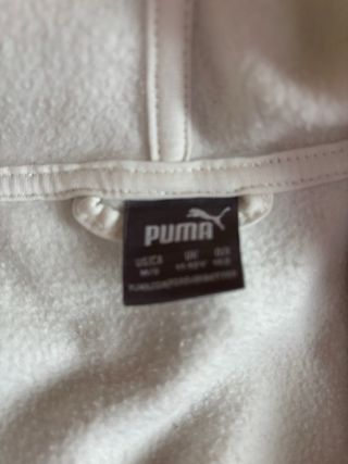Felpa Puma bianca nuova