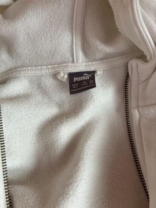 Felpa Puma bianca nuova
