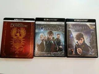 Pack 3 Películas Animales Fantásticos 4K