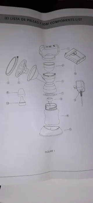 Extractor de Leche Eléctrico Olmitos