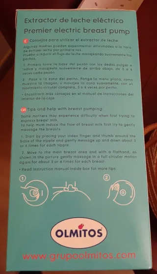 Extractor de Leche Eléctrico Olmitos