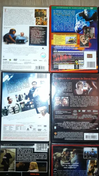 Lote 14 DVDs Cine Americano