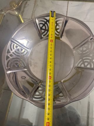 Bol decorativo metálico panera