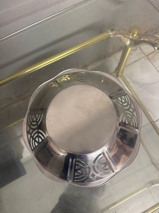 Bol decorativo metálico panera