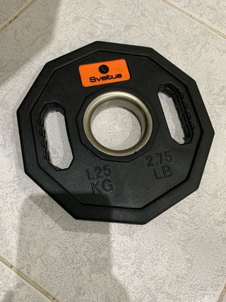 Discos de Pesas Sveltus 10kg y 1.25kg