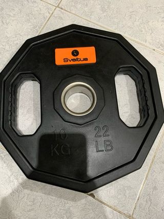 Discos de Pesas Sveltus 10kg y 1.25kg