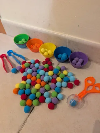 Lote juguetes educativos