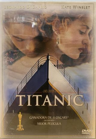 Lote 6 Películas DVD: Misión, Amelie, Titanic...