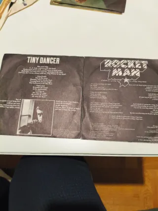 45 giri Rocket Man - Elton John