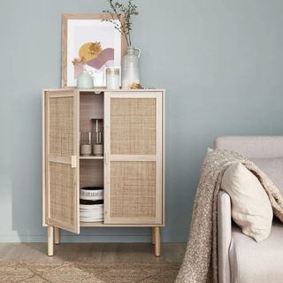 Aparador Maison Du Monde Rattan y Madera