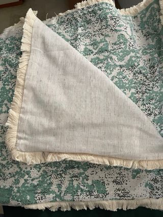 2 fundas de cojin estampado étnico 45x45