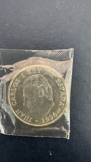 Moneda plata 2000 pesetas Juan Carlos I