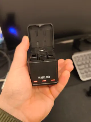 GoPro Hero7 Black + baterías extra + cargadores