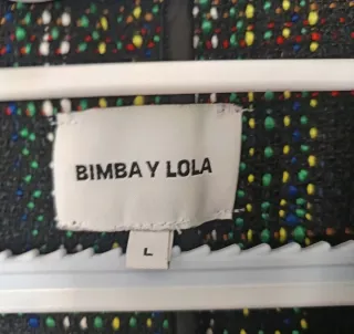 Chaqueta cuadros BIMBA Y LOLA multicolor