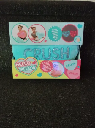 Cojín Corazón Azul Crush