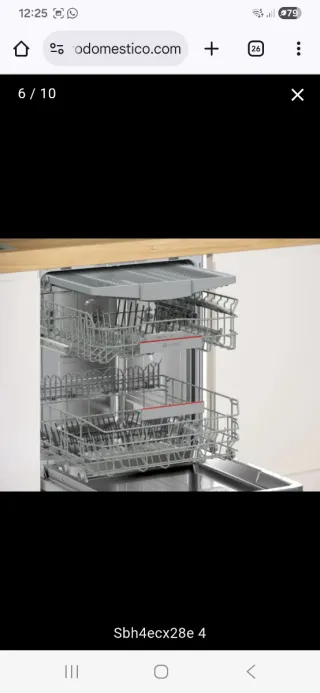 Lavastoviglie integrabile Bosch SBH4ECX28E