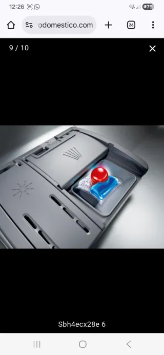 Lavastoviglie integrabile Bosch SBH4ECX28E