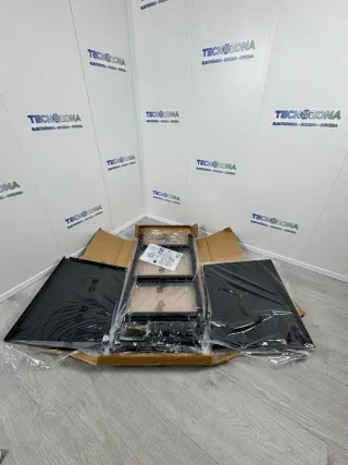 Camarera metálica negra 3 estantes