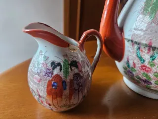 Juego Té Porcelana Japonesa Vintage