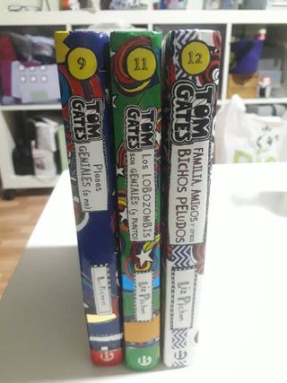 Lote libros Tom Gates.