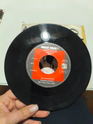 A-ha Hunting High and Low 45 giri