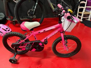 Bicicleta infantil rosa