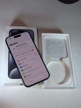 iPhone 15 Pro 128GB Negro Como Nuevo