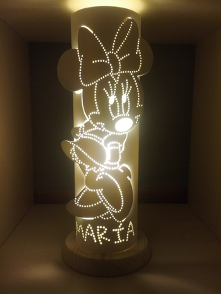 Lámparas efecto 3d Disney