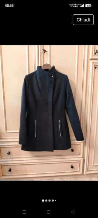 Cappottino donna Alcott grigio scuro