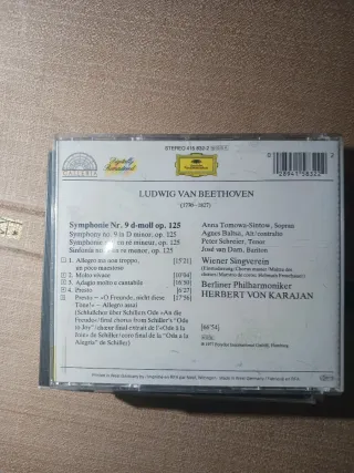 Lote 4 CD Classici: Beethoven, Mozart, Tchaikovsky