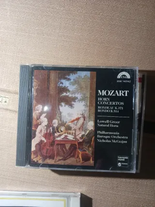 Lote 4 CD Classici: Beethoven, Mozart, Tchaikovsky