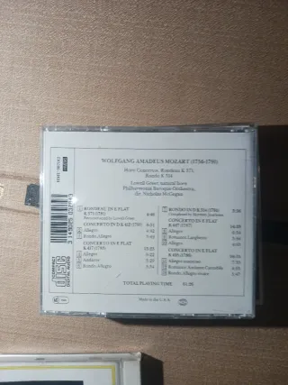 Lote 4 CD Classici: Beethoven, Mozart, Tchaikovsky