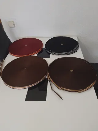 Rollos de correas (varios colores)