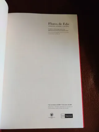 FLORES DE EDO - GRABADOS Y DIBUJOS JAPONESES - E 9