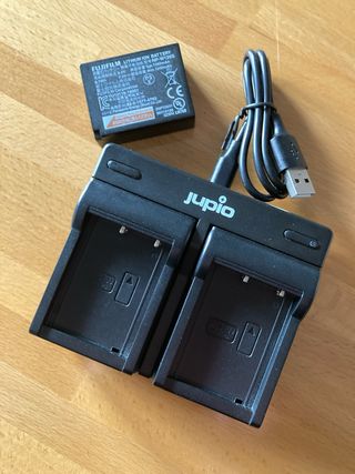 Cargador doble baterías NP-W126 y NP- W126S