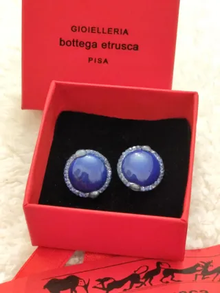 Orecchini Bottega Etrusca Lapislazzuli argento 925