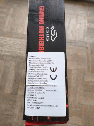 Plac Base Zsus X99 P4-SOLO TRATO EN MANO, NO ENVÍO